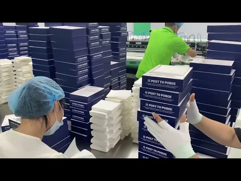 Laundry tablet workshop production video