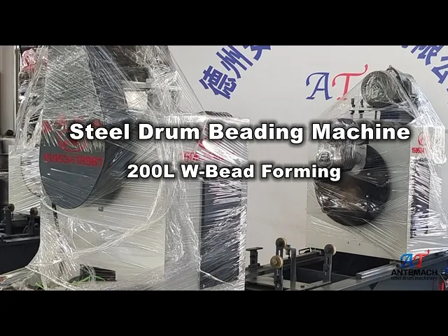 Hydraulic Double-End Drum Beading Machine