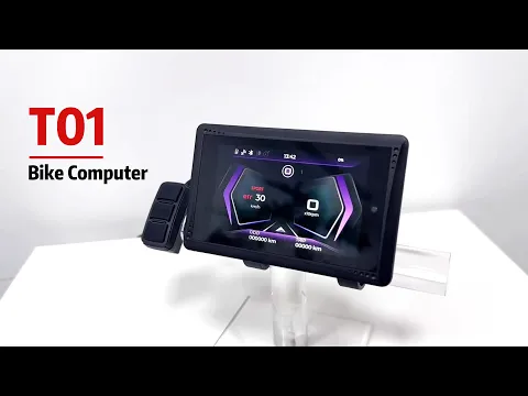 Écran LCD Pour Vélo Électrique Yosoo – Compteur De Vitesse Et Moniteur Avec Rétroéclairage, Compatible 24V 36V 48V, Facile à Installer Sur Guidon 22,2 Mm